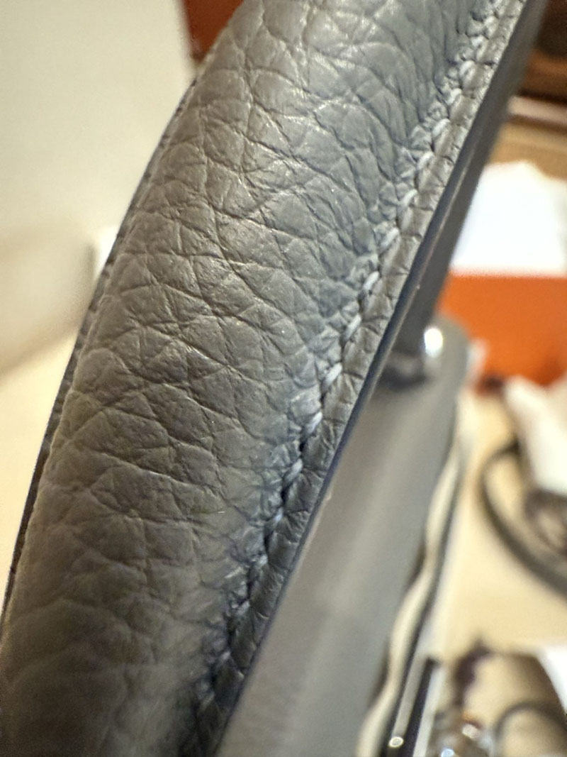 エルメスコピー HERMES ケリー25 内縫い グリメイヤー トゴ シルバー金具 2524018 ケリー25 定価 - 画像 (8)