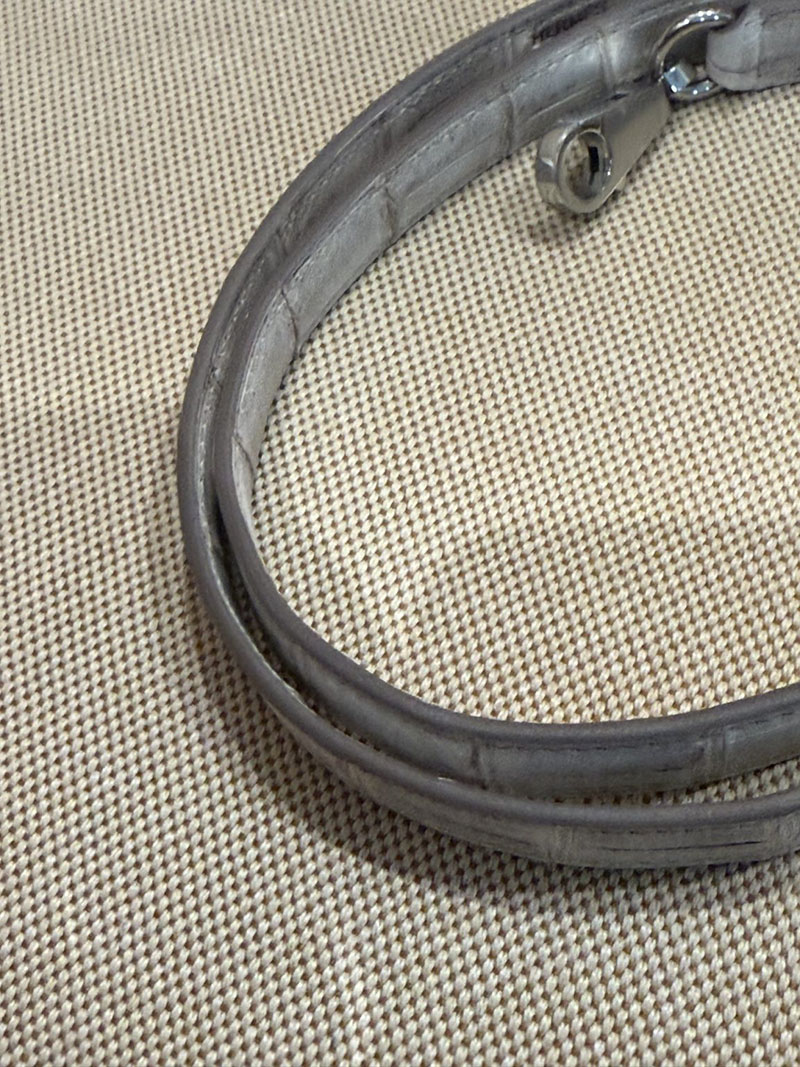 エルメスコピー HERMES ケリー25 内縫い ヒマラヤ クロコダイル ニロティカスマット ゴールド金具 2524062 - 画像 (5)