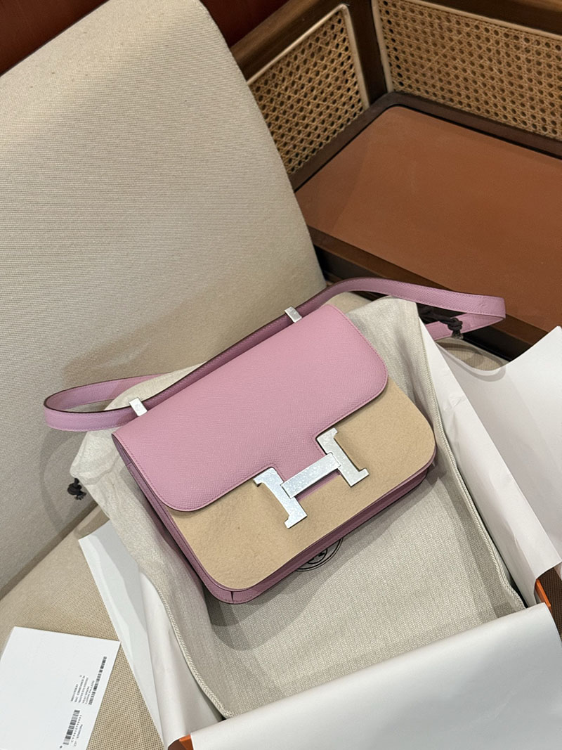 エルメスコピー コンスタンス24 定価 HERMES コンスタンス3 24MM モーヴシルベストル ヴォーエプソン シルバー金具 2524065 - 画像 (3)