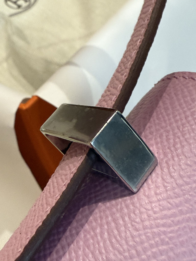 エルメスコピー コンスタンス24 定価 HERMES コンスタンス3 24MM モーヴシルベストル ヴォーエプソン シルバー金具 2524065 - 画像 (2)