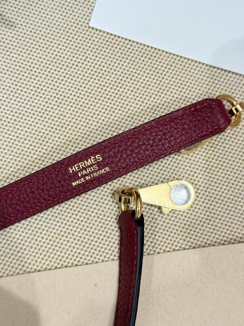 エルメスコピー ケリー25 定価 HERMES ケリー25 内縫い ボルドー トゴ ゴールド金具 2524078 - 画像 (4)