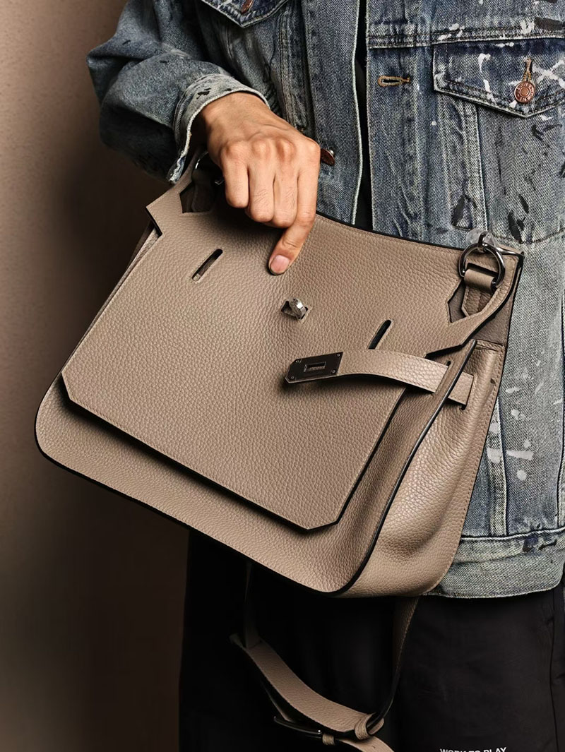 エルメスコピー メンズバッグ HERMES ジプシエール 34 グリアスファルト トリヨンクレマンス シルバー金具 2524114 - 画像 (9)