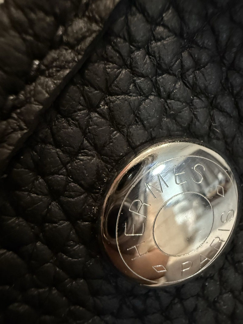 エルメスコピー ガーデンパーティー 定価 HERMES ガーデンパーティ 30 TPM エベンヌ ネゴンダ シルバー金具 2524122 - 画像 (16)
