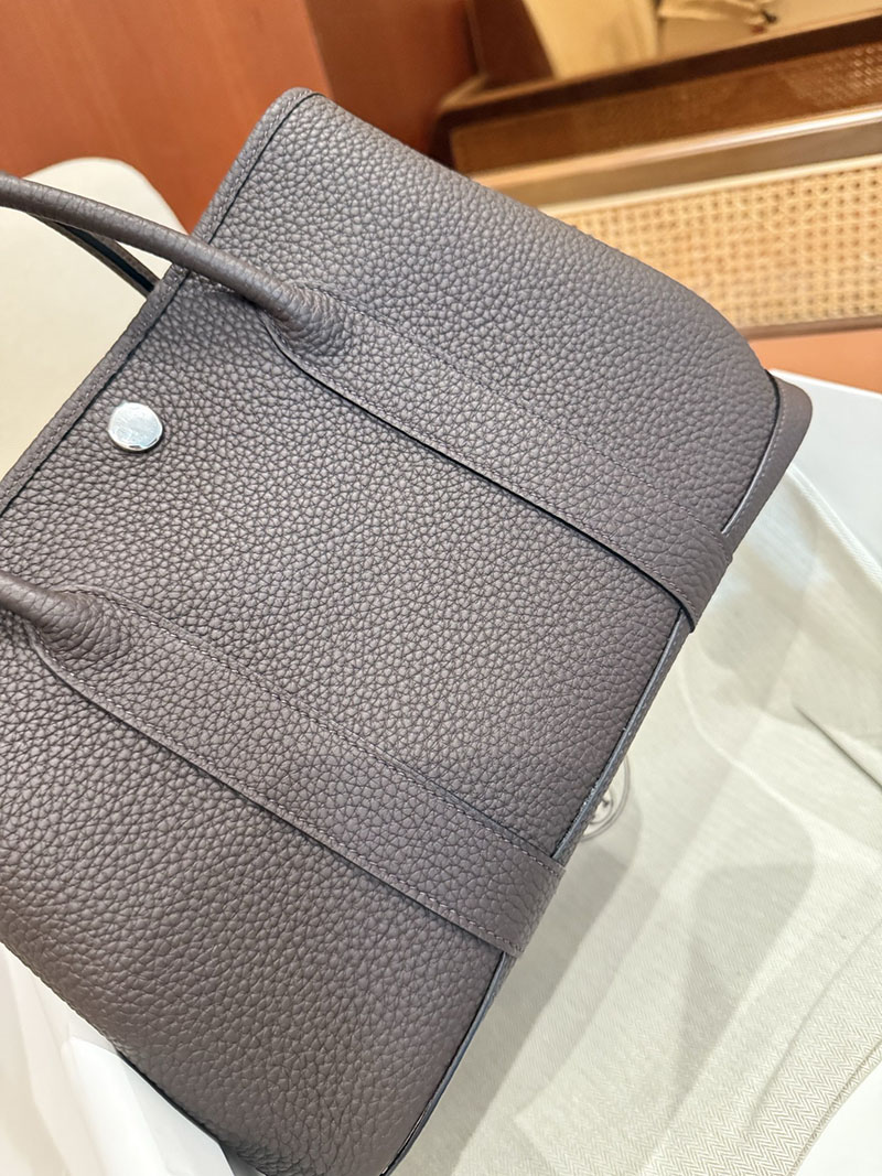 エルメスコピー ガーデンパーティー 定価 HERMES ガーデンパーティ 30 TPM エベンヌ ネゴンダ シルバー金具 2524122 - 画像 (14)