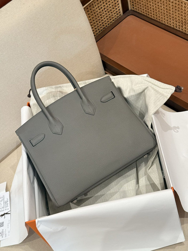 エルメスコピー バーキン30 定価 HERMES バーキン30 グリメイヤー トゴ シルバー金具 2524125 - 画像 (16)