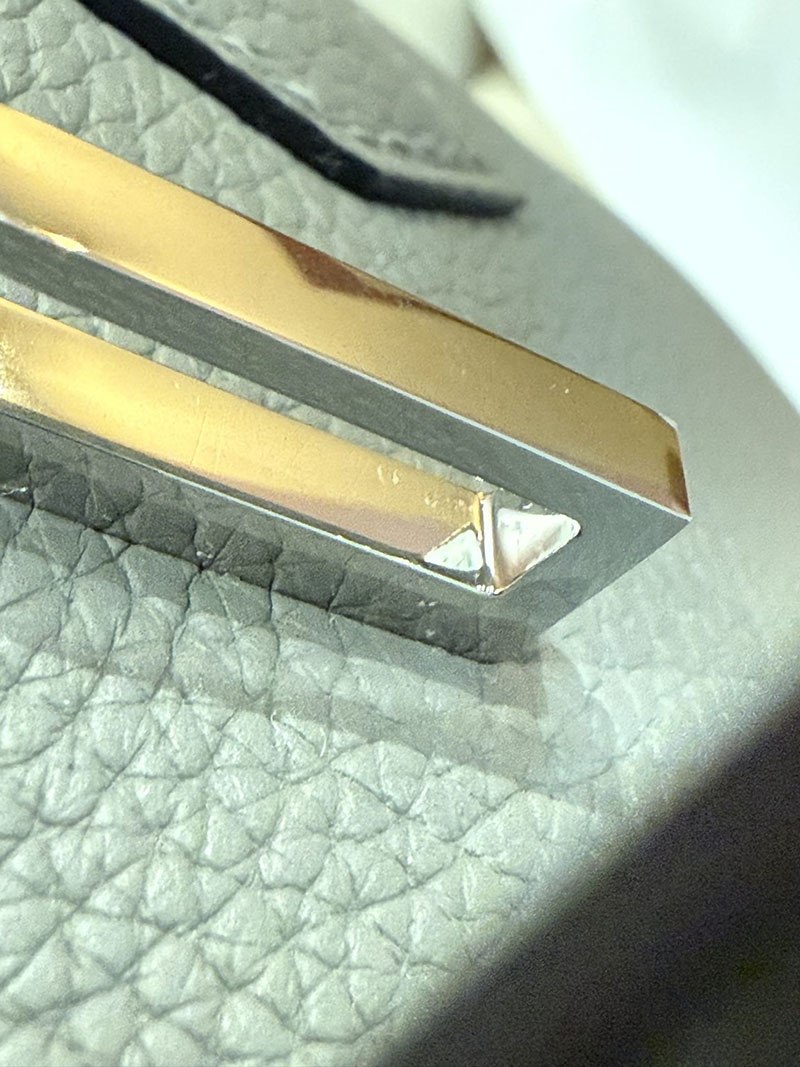 エルメスコピー バーキン30 定価 HERMES バーキン30 グリメイヤー トゴ シルバー金具 2524125 - 画像 (11)