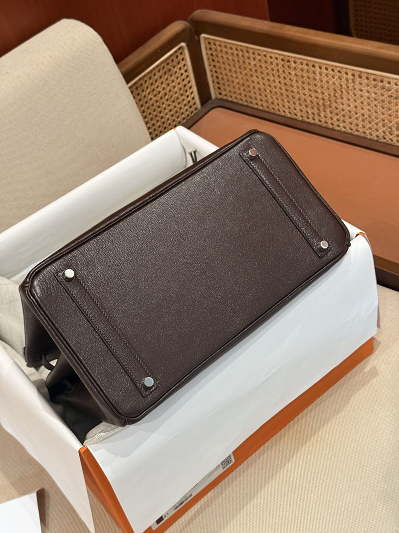 エルメスコピー バーキン25 定価 HERMES バーキン35 アバンヌ シェブルミゾル シルバー金具 2524129 - 画像 (8)