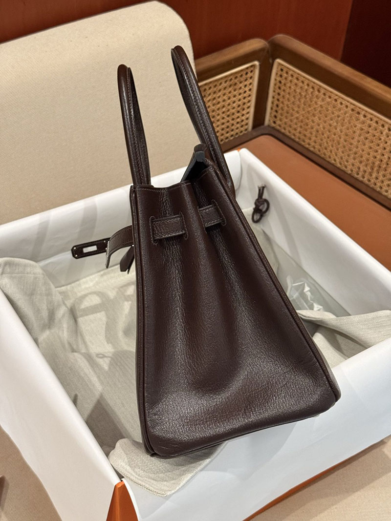 エルメスコピー バーキン25 定価 HERMES バーキン35 アバンヌ シェブルミゾル シルバー金具 2524129 - 画像 (5)
