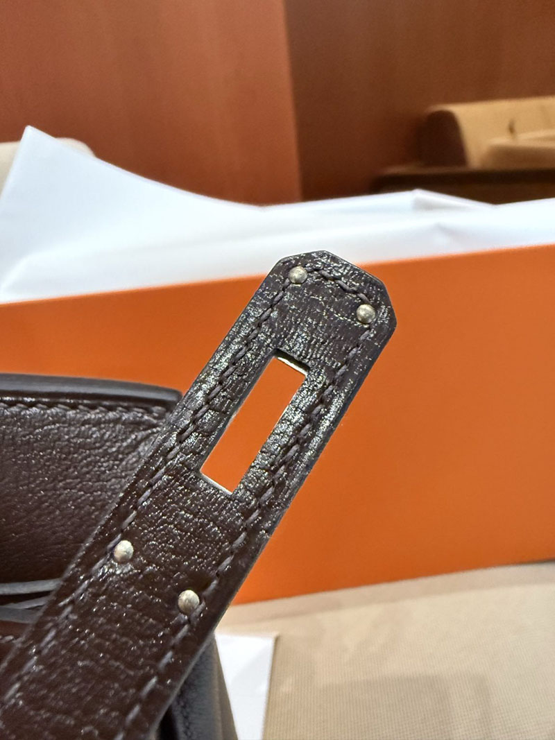 エルメスコピー バーキン25 定価 HERMES バーキン35 アバンヌ シェブルミゾル シルバー金具 2524129 - 画像 (15)