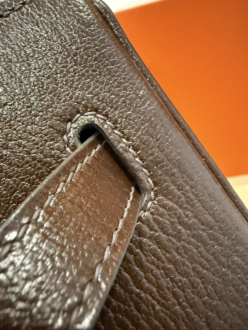 エルメスコピー バーキン25 定価 HERMES バーキン35 アバンヌ シェブルミゾル シルバー金具 2524129 - 画像 (11)