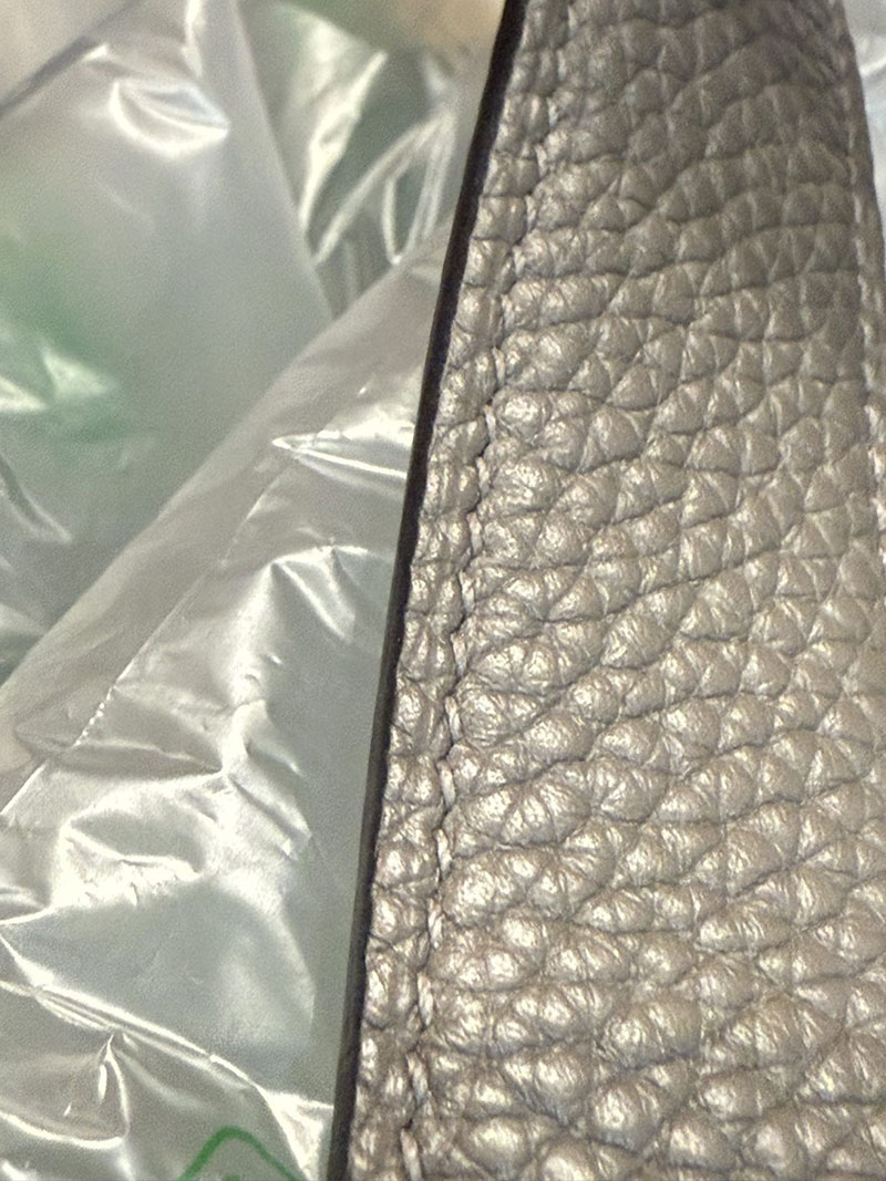 エルメスコピー ピコタンMM 定価 HERMES ピコタンロック 22 MM エタン トリヨンクレマンス シルバー金具 2524133 - 画像 (6)