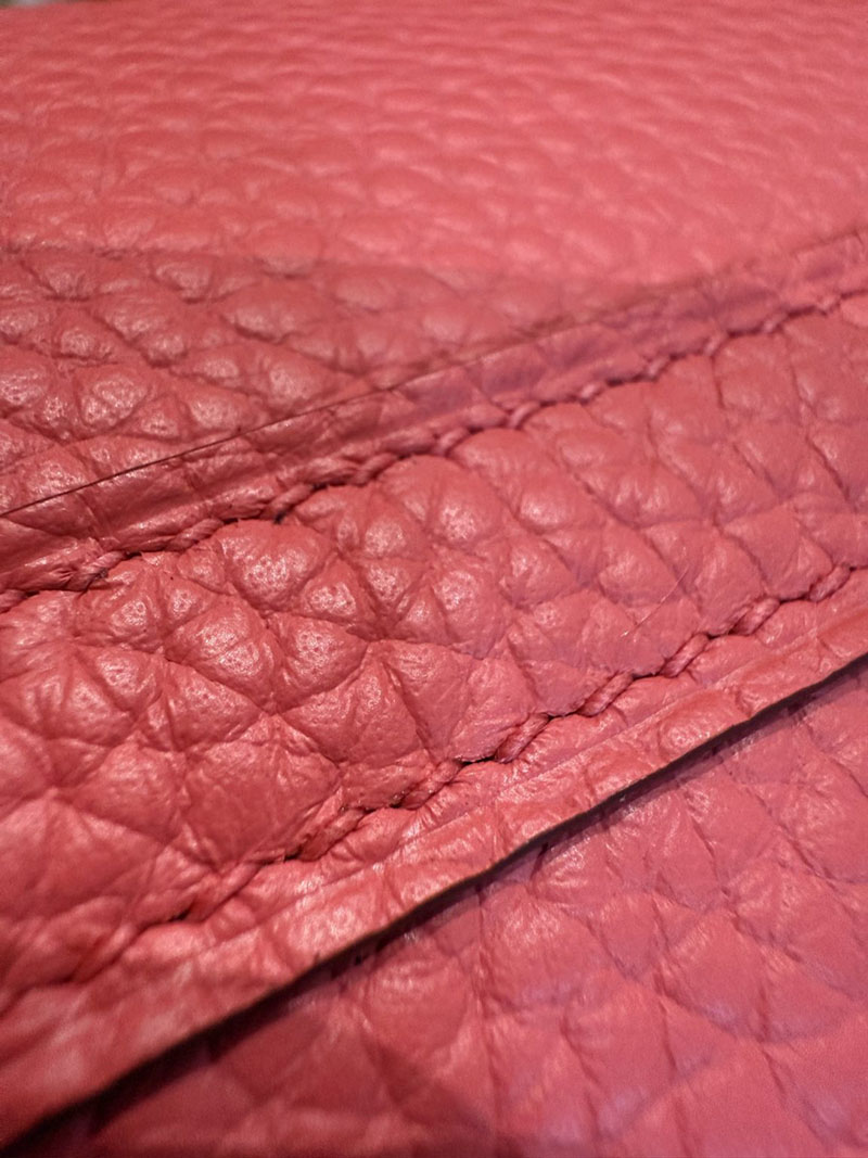 エルメスコピー ピコタンpm 定価 HERMES ピコタンロック 18 PM ローズアザレ トリヨンクレマンス シルバー金具 2524134 - 画像 (5)
