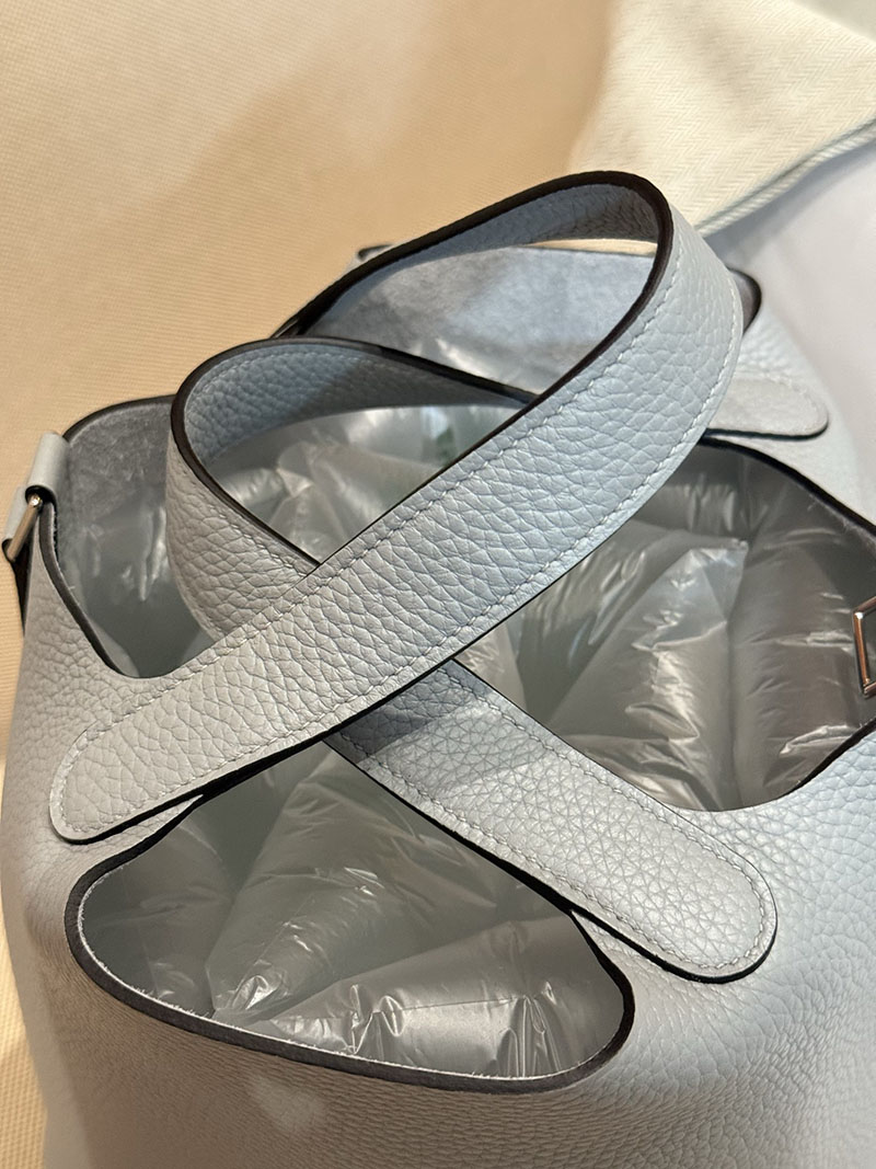 エルメスコピー ピコタンpm 定価 HERMES ピコタンロック 18 PM グリパンタン トリヨンクレマンス シルバー金具 2524135 - 画像 (7)