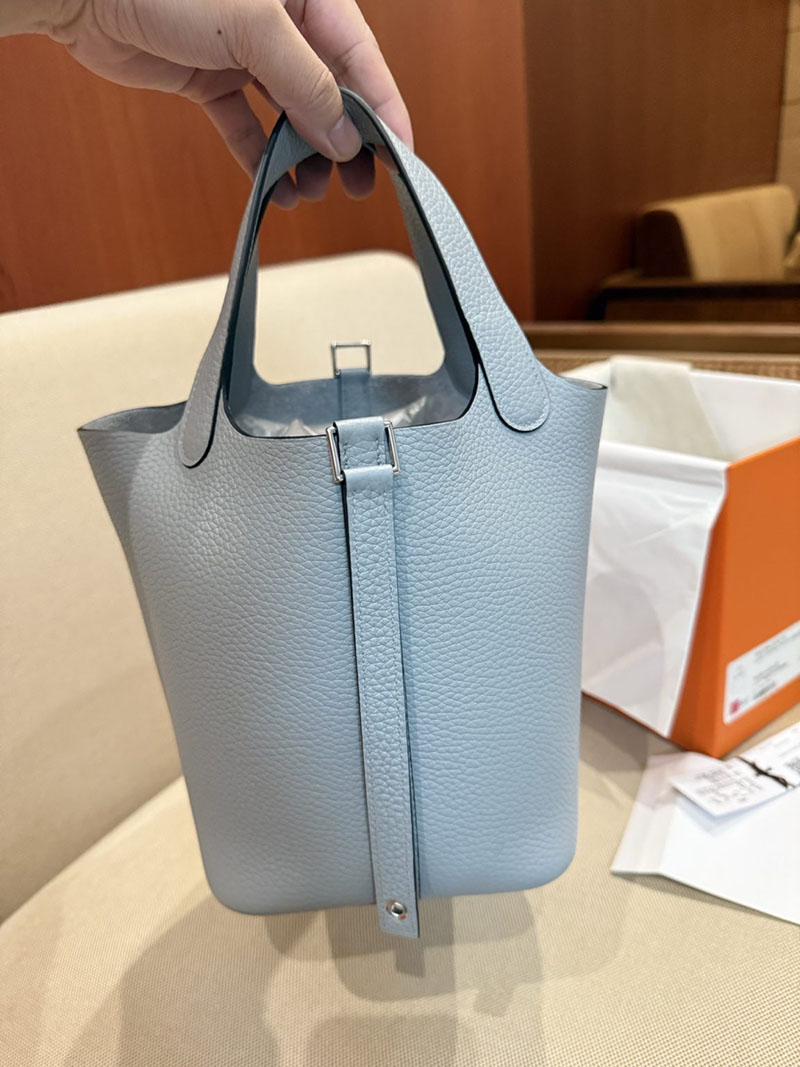 エルメスコピー ピコタンpm 定価 HERMES ピコタンロック 18 PM グリパンタン トリヨンクレマンス シルバー金具 2524135 - 画像 (5)