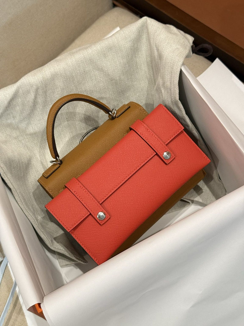 エルメスコピー ケリードールピクト定価 HERMES ケリードールピクト ゴールド エプソン シルバー金具 2524137 - 画像 (11)
