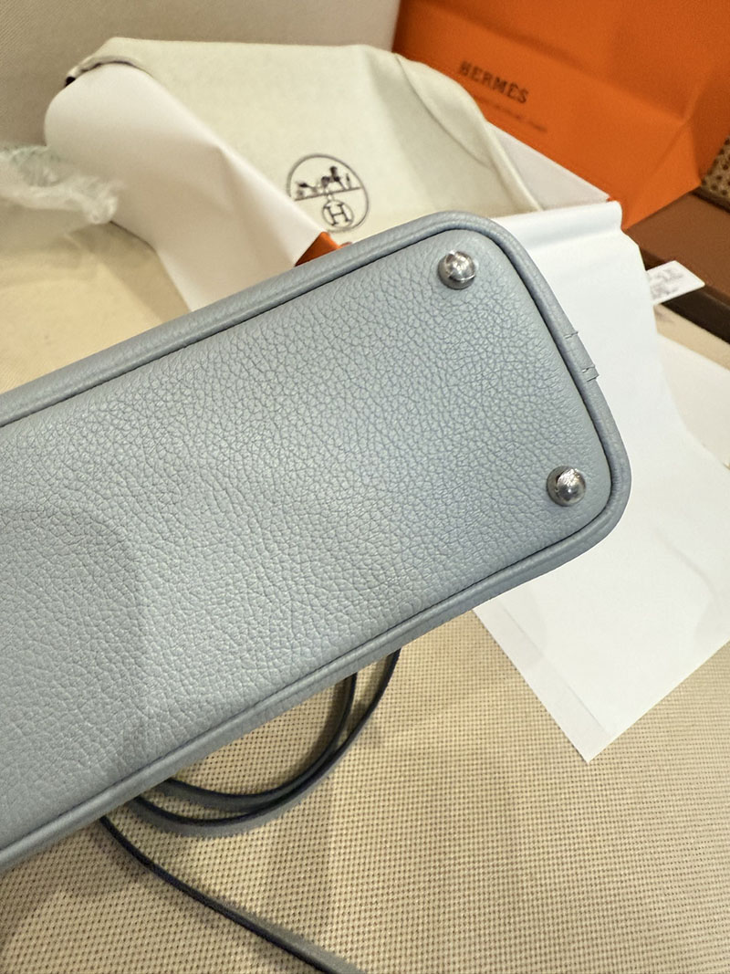 エルメスコピー ボリード1923 ミニ 定価 HERMES ボリード1923 ミニ ブルーグラシエ エバーカラー シルバー金具 2524152 - 画像 (6)