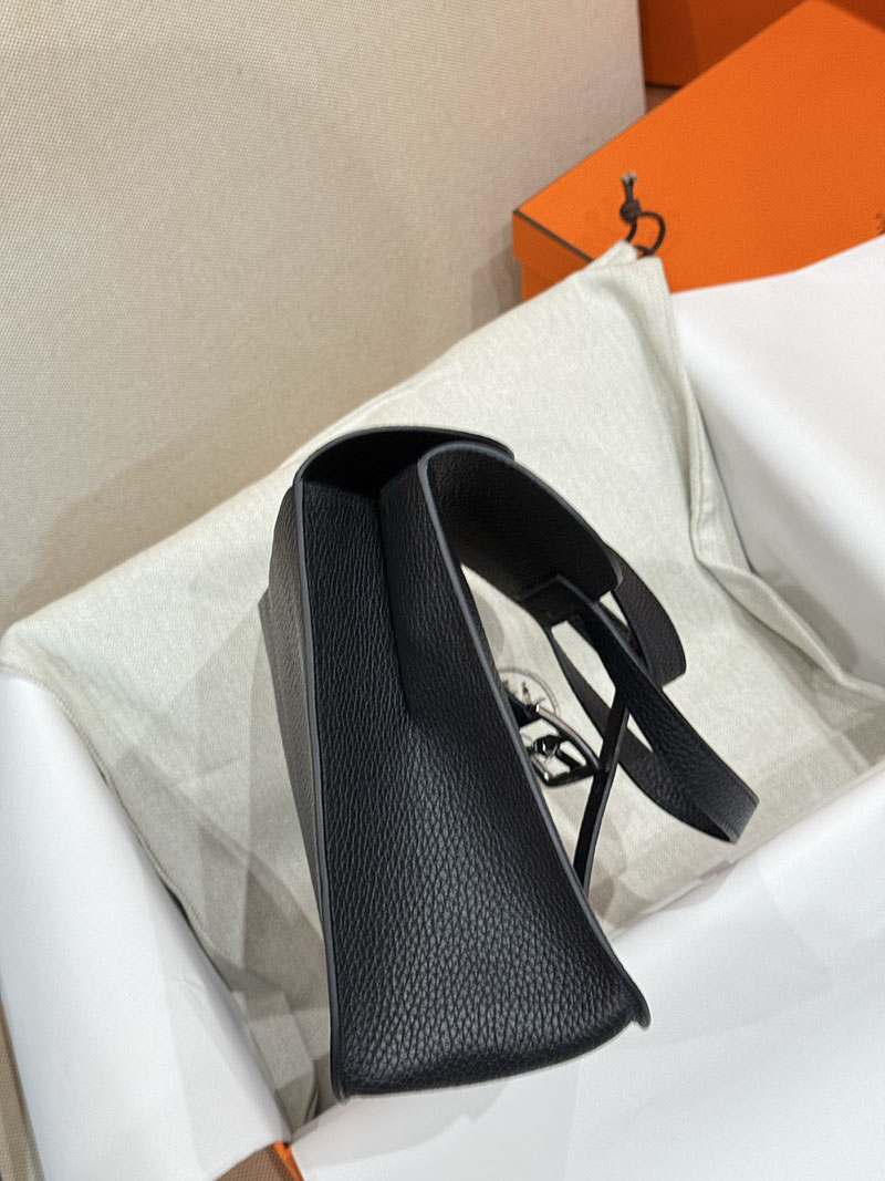エルメスコピー アルザン31 定価 HERMES アルザン31 黒 ブラック トリヨンクレマンス/スイフト シルバー金具 2524177 - 画像 (9)