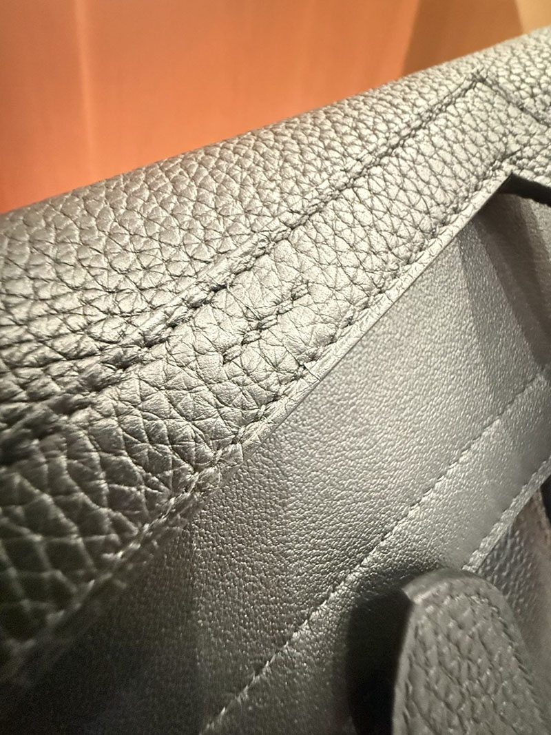 エルメスコピー アルザン31 定価 HERMES アルザン31 黒 ブラック トリヨンクレマンス/スイフト シルバー金具 2524177 - 画像 (5)