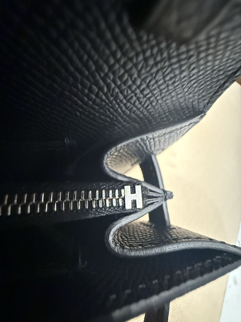 エルメスコピー HERMES 長財布 ケリーウォレット ロング トゥーゴー 黒 ブラック ヴォーエプソン シルバー金具 2524178 - 画像 (7)