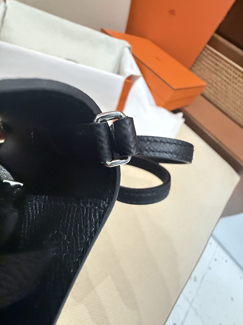 エルメスコピー HERMES 長財布 ケリーウォレット ロング トゥーゴー 黒 ブラック ヴォーエプソン シルバー金具 2524178 - 画像 (4)