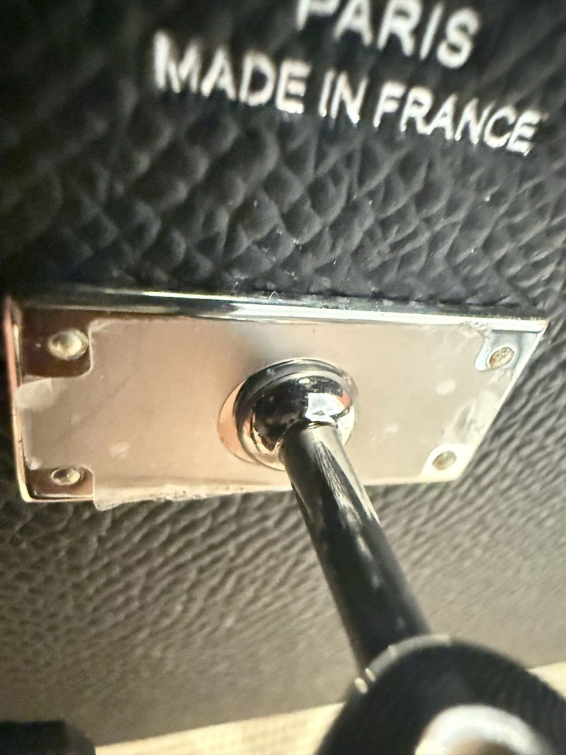 エルメスコピー HERMES 長財布 ケリーウォレット ロング トゥーゴー 黒 ブラック ヴォーエプソン シルバー金具 2524178 - 画像 (3)