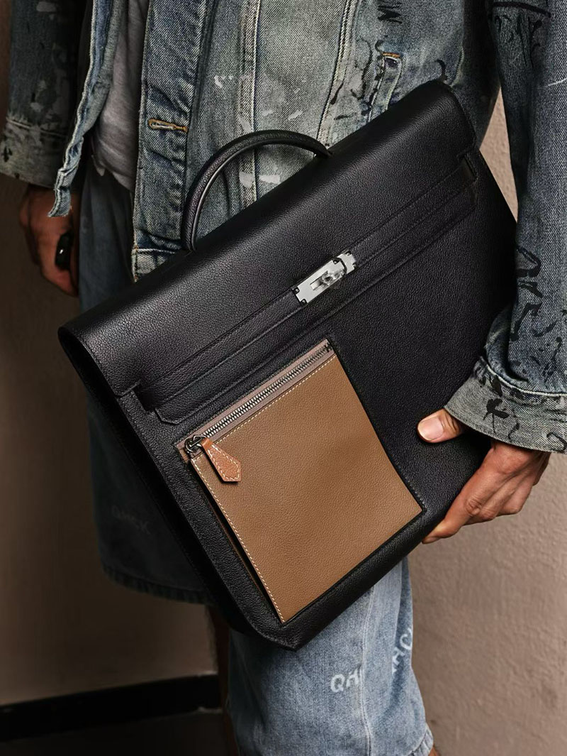 エルメスコピー HERMES ケリーデペッシュ36 カラーマティック 黒 ブラック エバーカラー シルバー金具 2524186 - 画像 (9)
