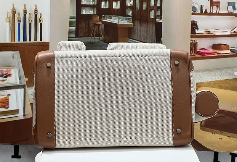 エルメスコピー オータクロア40 メンズ HERMES オータクロア 40cm カーゴ フォーブ トワルアッシュ×スイフト シルバー金具 2524216 - 画像 (4)