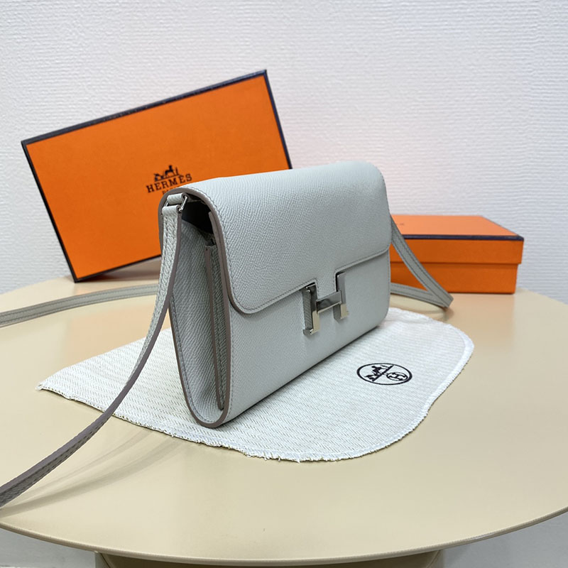 エルメス コンスタンス ロング 定価 HERMES コンスタンスロング トゥーゴー パールグレー ヴォーエプソン シルバー金具 2524237 - 画像 (6)