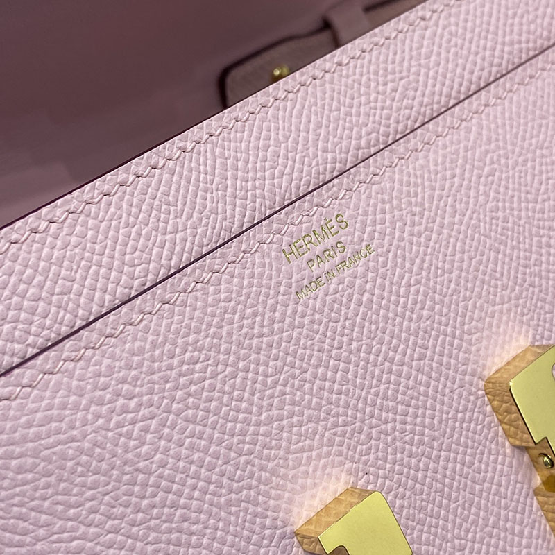 エルメス コンスタンス トゥー ゴー 定価 HERMES コンスタンスロング トゥーゴー ローズサクラ ヴォーエプソン ゴールド金具 2524240 - 画像 (5)