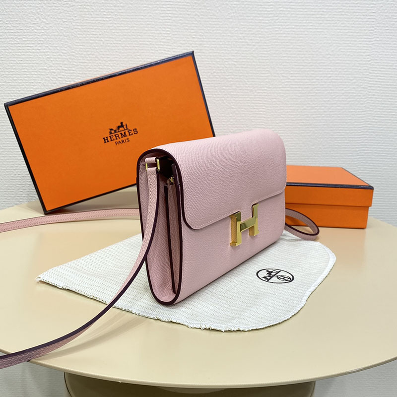 エルメス コンスタンス トゥー ゴー 定価 HERMES コンスタンスロング トゥーゴー ローズサクラ ヴォーエプソン ゴールド金具 2524240 - 画像 (3)