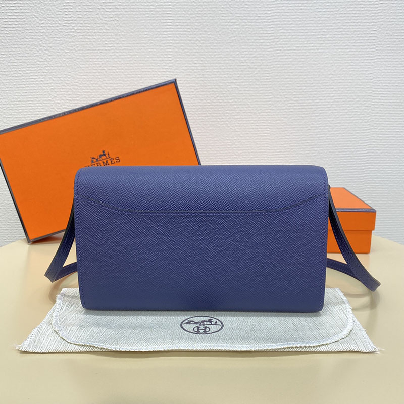 エルメス コンスタンス トゥー ゴー 定価 HERMES コンスタンスロング トゥーゴー ブルーサフィール ヴォーエプソン ゴールド金具 2524241 - 画像 (8)