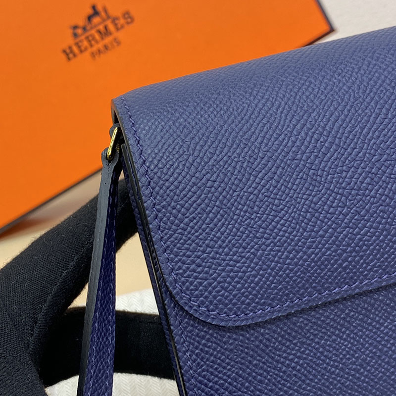 エルメス コンスタンス トゥー ゴー 定価 HERMES コンスタンスロング トゥーゴー ブルーサフィール ヴォーエプソン ゴールド金具 2524241 - 画像 (6)