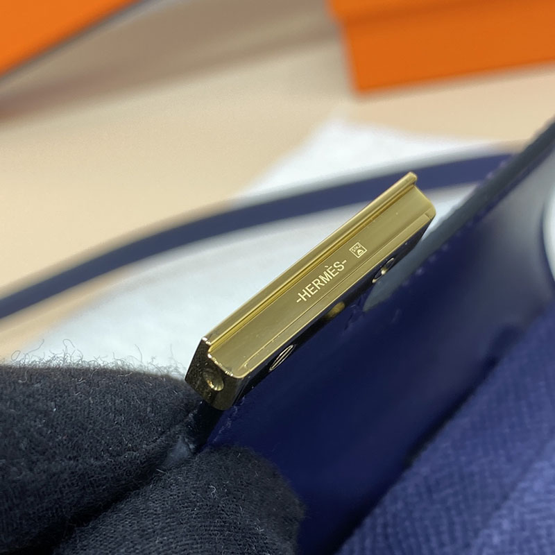 エルメス コンスタンス トゥー ゴー 定価 HERMES コンスタンスロング トゥーゴー ブルーサフィール ヴォーエプソン ゴールド金具 2524241 - 画像 (5)