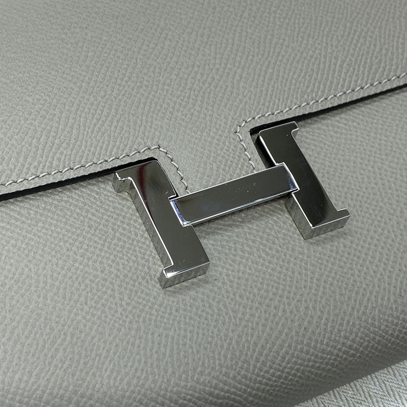 エルメス コンスタンス ロング 定価 HERMES コンスタンスロング トゥーゴー グリアスファルト ヴォーエプソン シルバー金具 2524242 - 画像 (9)