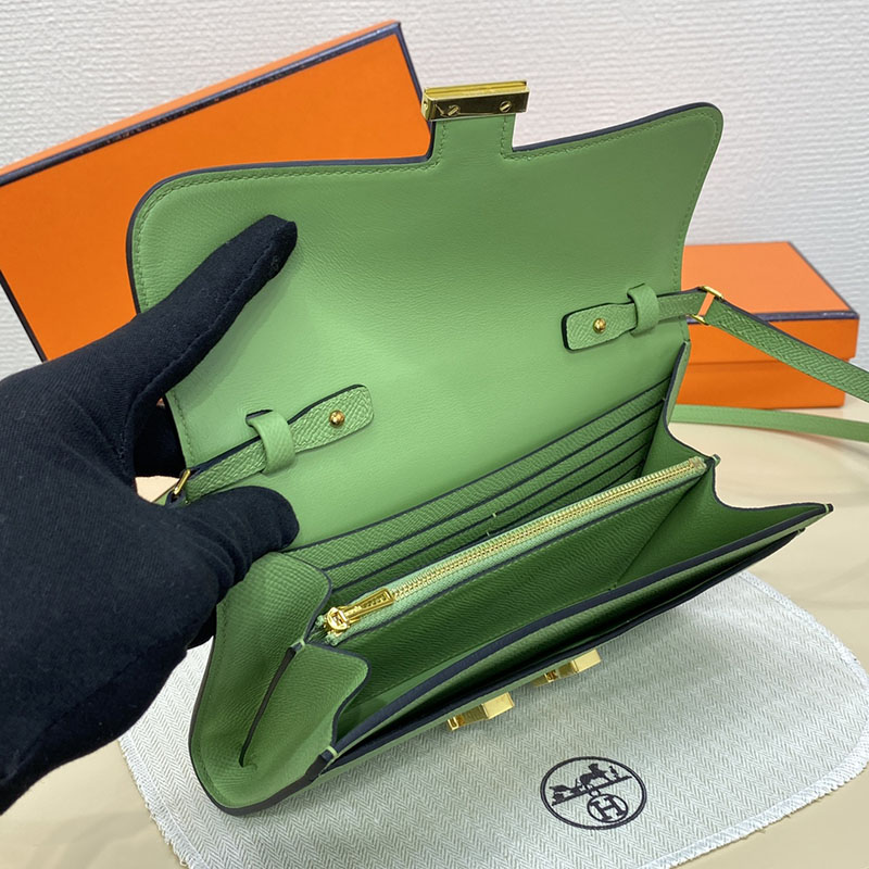 エルメス コンスタンス トゥー ゴー 定価 HERMES コンスタンスロング トゥーゴー ヴェールクリケット ヴォーエプソン ゴールド金具 2524245 - 画像 (7)