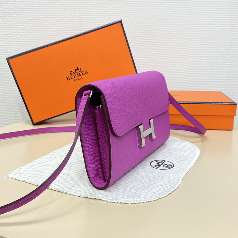エルメス コンスタンス ロング 定価 HERMES コンスタンスロング トゥーゴー マグノリア ヴォーエプソン シルバー金具 2524246 - 画像 (2)
