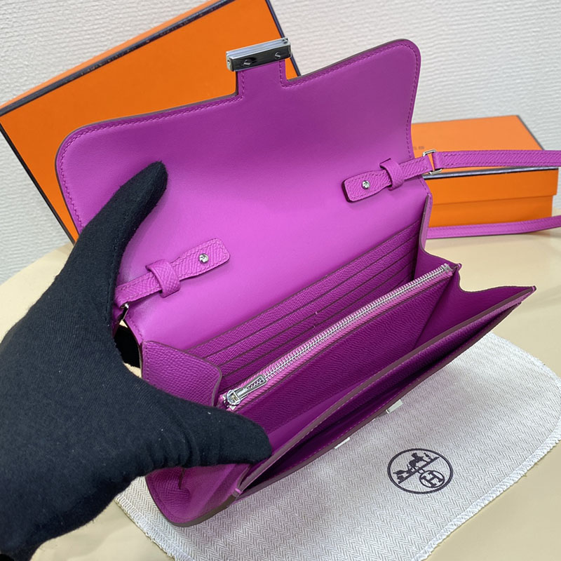 エルメス コンスタンス ロング 定価 HERMES コンスタンスロング トゥーゴー マグノリア ヴォーエプソン シルバー金具 2524246 - 画像 (5)