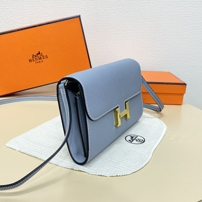 エルメス コンスタンス トゥー ゴー 定価 HERMES コンスタンスロング トゥーゴー ブルーラン ヴォーエプソン ゴールド金具 2524251 - 画像 (9)
