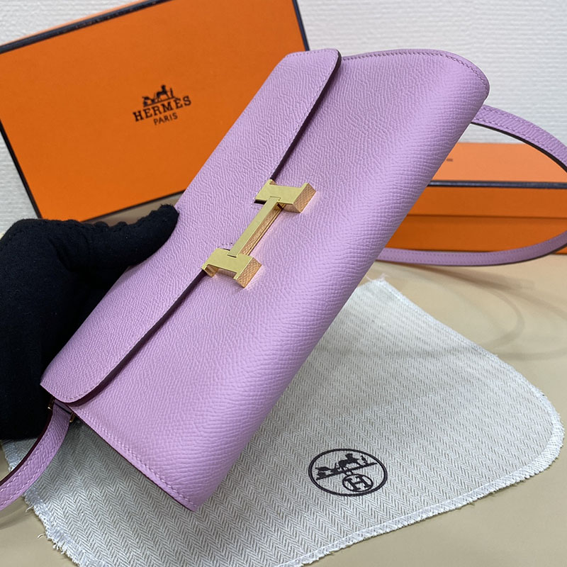 エルメス コンスタンス トゥー ゴー 定価 HERMES コンスタンスロング トゥーゴー モーヴシルベストル ヴォーエプソン ゴールド金具 2524253 - 画像 (9)