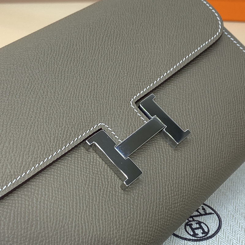 エルメス コンスタンス ロング 定価 HERMES コンスタンスロング トゥーゴー エトゥープ ヴォーエプソン シルバー金具 25242524 - 画像 (10)