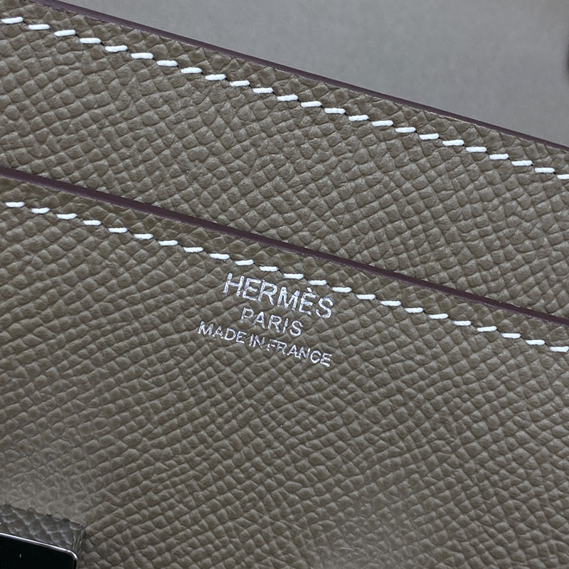 エルメス コンスタンス ロング 定価 HERMES コンスタンスロング トゥーゴー エトゥープ ヴォーエプソン シルバー金具 25242524 - 画像 (4)