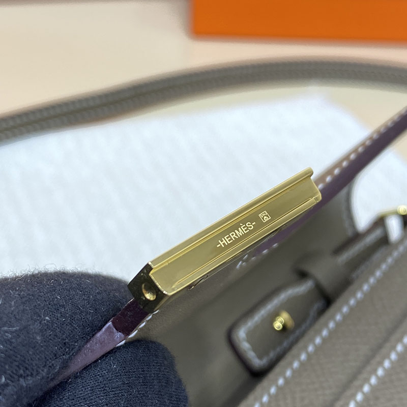 エルメス コンスタンス トゥー ゴー 定価 HERMES コンスタンスロング トゥーゴー エトゥープ ヴォーエプソン ゴールド金具 2524255 - 画像 (2)