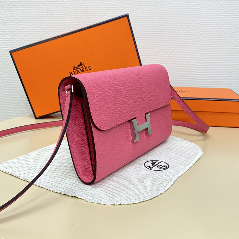 エルメス コンスタンス ロング 定価 HERMES コンスタンスロング トゥーゴー ローズリップスティック ヴォーエプソン シルバー金具 2524258 - 画像 (2)
