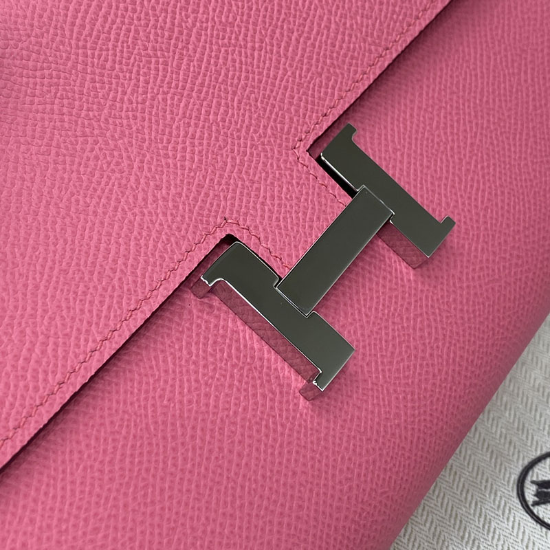 エルメス コンスタンス ロング 定価 HERMES コンスタンスロング トゥーゴー ローズリップスティック ヴォーエプソン シルバー金具 2524258 - 画像 (3)
