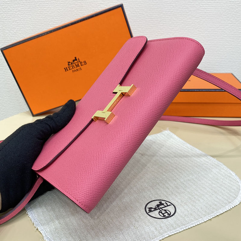 エルメス コンスタンス トゥー ゴー 定価 HERMES コンスタンスロング トゥーゴー ローズリップスティック ヴォーエプソン ゴールド金具 2524259 - 画像 (2)