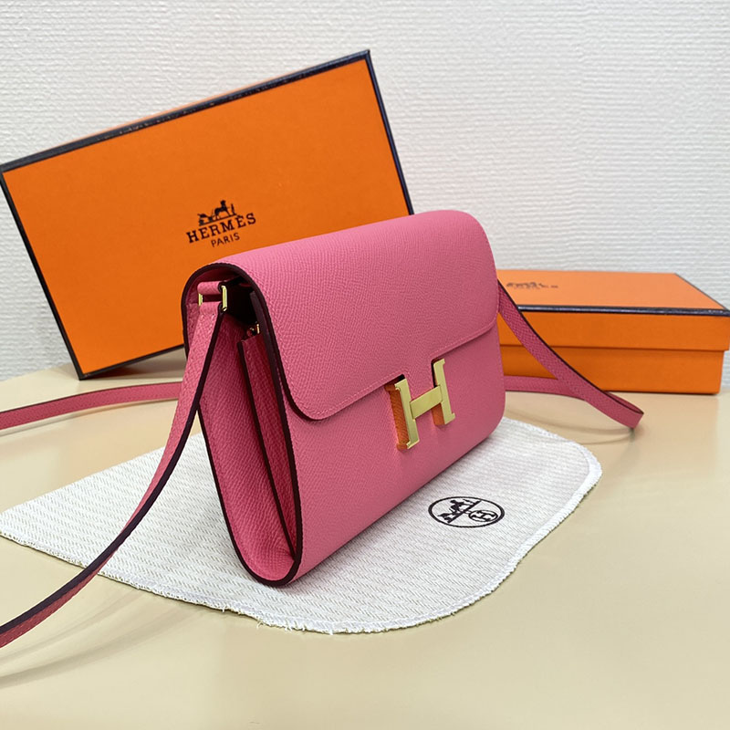 エルメス コンスタンス トゥー ゴー 定価 HERMES コンスタンスロング トゥーゴー ローズリップスティック ヴォーエプソン ゴールド金具 2524259 - 画像 (5)