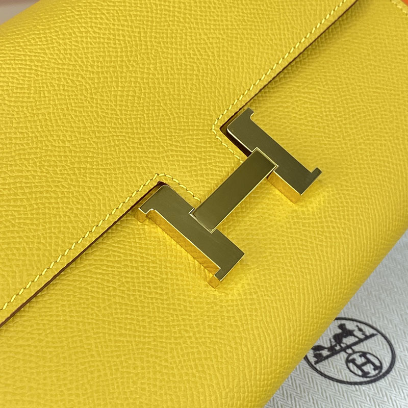 エルメス コンスタンス トゥー ゴー 定価 HERMES コンスタンスロング トゥーゴー ジョーヌアンブル ヴォーエプソン ゴールド金具 2524261 - 画像 (8)