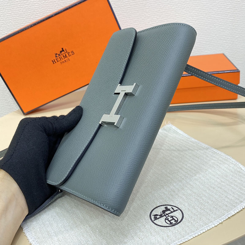 エルメス コンスタンス ロング 定価 HERMES コンスタンスロング トゥーゴー ヴェールアマンド ヴォーエプソン シルバー金具 2524262 - 画像 (9)