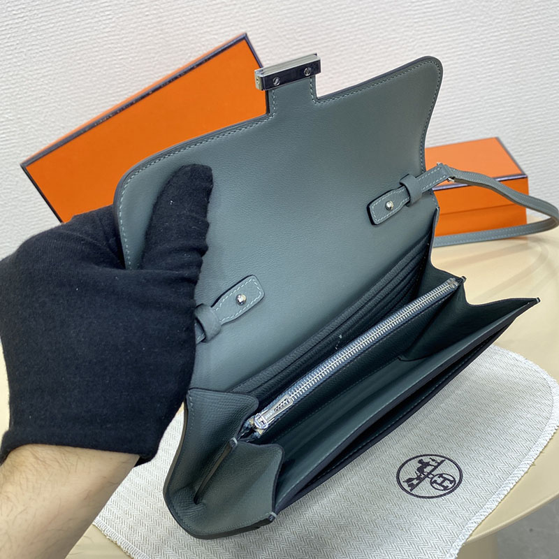 エルメス コンスタンス ロング 定価 HERMES コンスタンスロング トゥーゴー ヴェールアマンド ヴォーエプソン シルバー金具 2524262 - 画像 (5)
