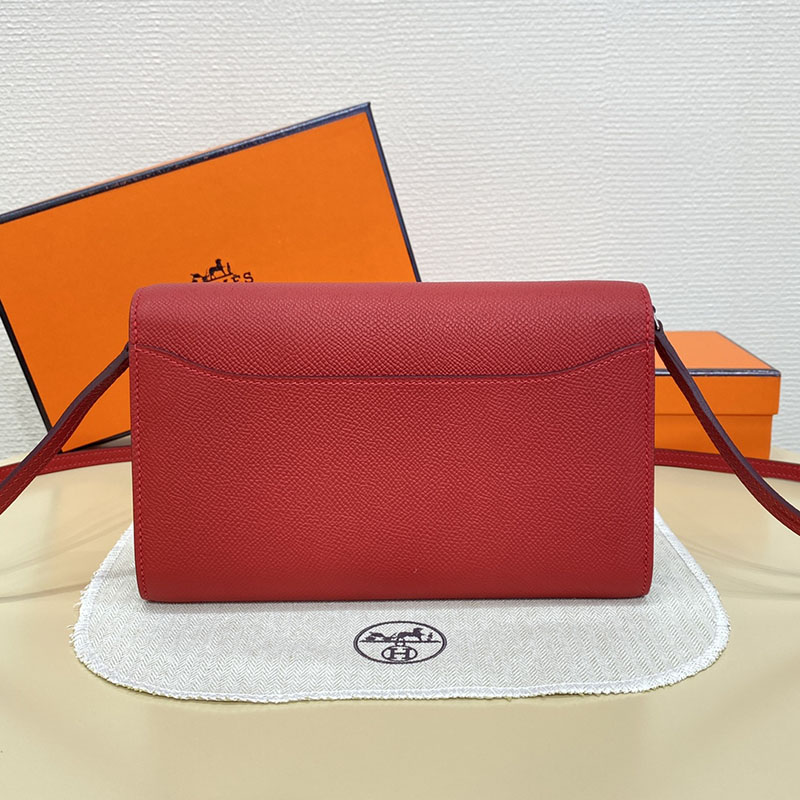エルメス コンスタンス ロング 定価 HERMES コンスタンスロング トゥーゴー ルージュカザック ヴォーエプソン シルバー金具 2524264 - 画像 (2)
